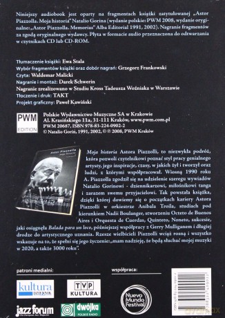 Astor Piazzolla. Moja historia - audiobook PWM [AUDIOBOOK]
