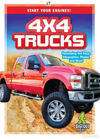 4x4 Trucks (Start Your Engines) - Martha London [KSIĄŻKA]