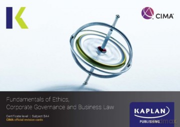 Ba4 Fundamentals Of Ethics, Corporate Governance And Business Law - Revision Cards - KAPLAN [KSIĄŻKA]