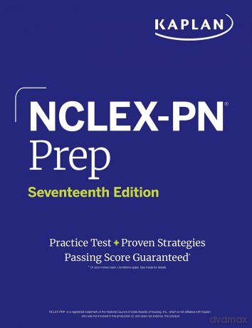 NCLEX-PN Prep, Seventeenth Edition (2025): Includes 1 Full Length Practice Test + Proven Strategies (Kaplan Test Prep) - Kaplan Nursing [KSIĄŻKA]