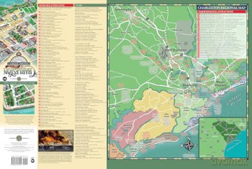Charleston Historic District Illustrated Map - Michael Karpovage [KSIĄŻKA]