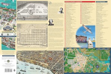 Savannah Historic District Illustrated Map. - Michael Karpovage [KSIĄŻKA]