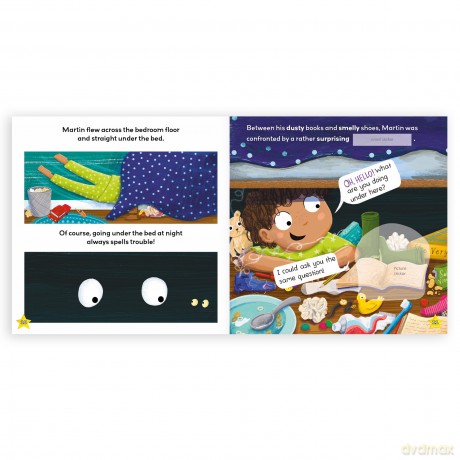 Stickery Stories: Martin and the Mysterious Thingamabobs - A boredom-busting sticker activity storybook for 4-8 year olds! - Elizabeth Davies [KSIĄŻKA]