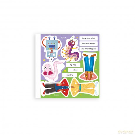 Stickery Stories: Martin and the Mysterious Thingamabobs - A boredom-busting sticker activity storybook for 4-8 year olds! - Elizabeth Davies [KSIĄŻKA]