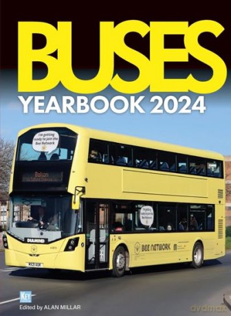 Buses Yearbook 2024 - Alan Millar [KSIĄŻKA]