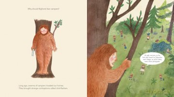 The Bigfoot Field Guide to Campers: And Other Mysterious Creatures - Jami Gigot [KSIĄŻKA]