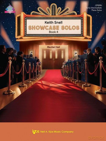 Showcase Solos Book Four (Piano Solo) - Keith Snell [KSIĄŻKA]