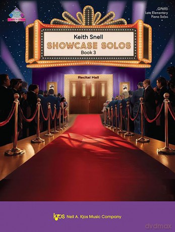 Showcase Solos Book Three (Piano Solo) - Keith Snell [KSIĄŻKA]