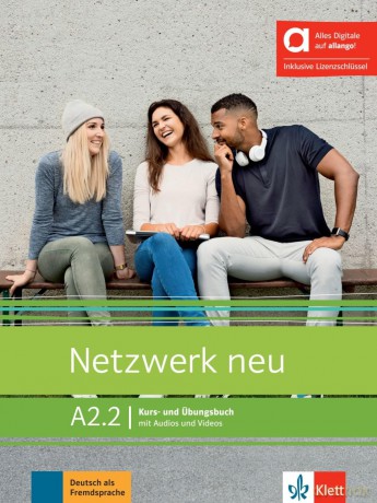 Netzwerk neu A2.2 KUEB hybrid: Deutsch als Fremdsprache. Kurs- und Übungsbuch mit Audios und Videos inklusive Lizenzschlüssel allango (24 Monate) - Stefanie Dengler [KSIĄŻKA]