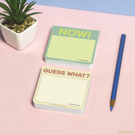 Knock Knock Now! Sticky Note (Pastel Version) (Knock Knock Sticky Notes) - Knock Knock [KSIĄŻKA]