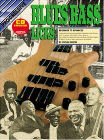 Progressive Blues Bass Licks: CD Pack - Richter [KSIĄŻKA]