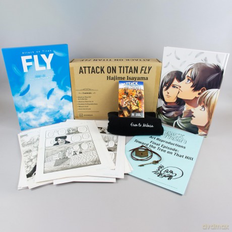 Attack on Titan 35: FLY Collector's Box Set - Hajime Isayama [KOMIKS]