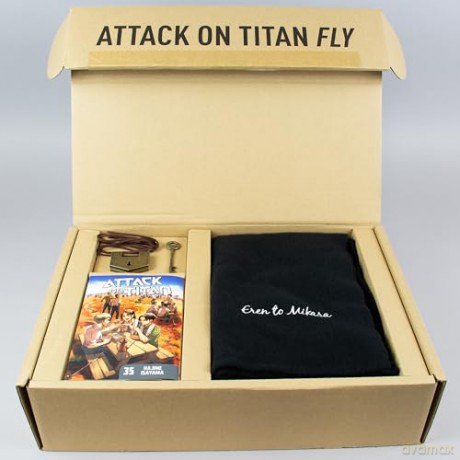 Attack on Titan 35: FLY Collector's Box Set - Hajime Isayama [KOMIKS]