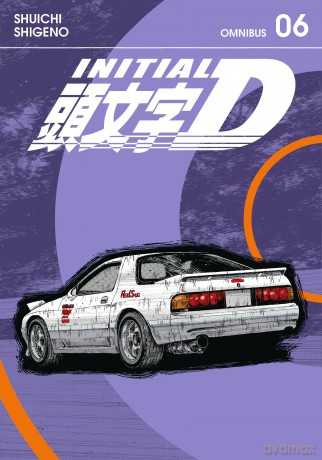 Initial D Omnibus 6 (Vol. 11-12) - Shuichi Shigeno [KOMIKS]