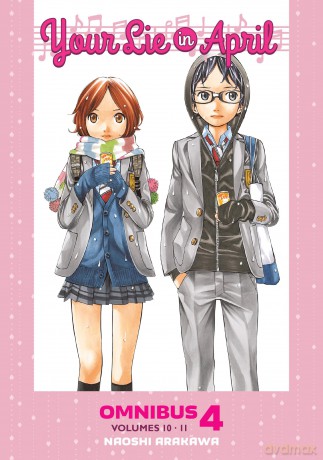 Your Lie in April Omnibus 4 (Vol. 10-11) - Naoshi Arakawa [KOMIKS]