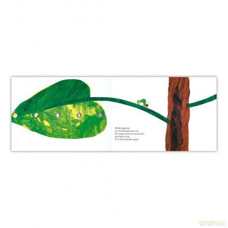 Eric Carle - Spanish: La pequena oruga glotona - Eric Carle [KSIĄŻKA]