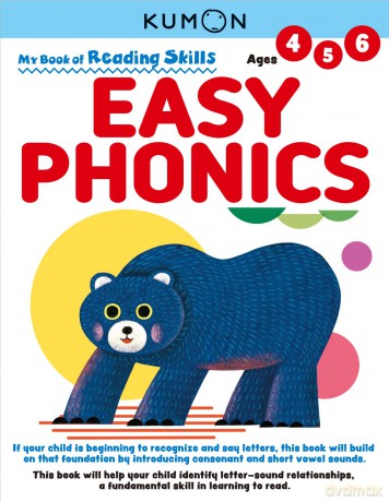 My Book of Reading Skills: Easy Phonics (My Book of Reading Skills; Ages 4,5,6) - Kumon [KSIĄŻKA]