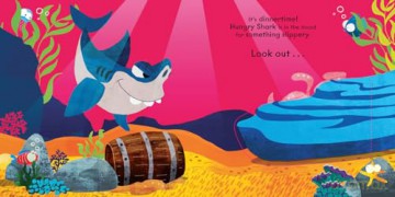 Look Out! Hungry Shark: The brilliantly fun new lift-the-flap animal board book series with wonderfully colourful illustrations - perfect for young children! (Look Out! Hungry Animals) - Paul Delaney [KSIĄŻKA]