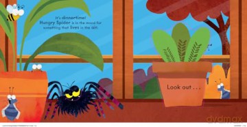 Look Out! Hungry Spider: The brilliantly fun new lift-the-flap animal board book series with wonderfully colourful illustrations - perfect for young children! (Look Out! Hungry Animals) - Paul Delaney [KSIĄŻKA]