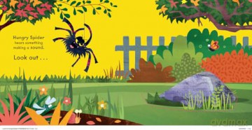 Look Out! Hungry Spider: The brilliantly fun new lift-the-flap animal board book series with wonderfully colourful illustrations - perfect for young children! (Look Out! Hungry Animals) - Paul Delaney [KSIĄŻKA]