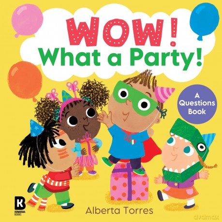 Wow! What a Party!: A fun illustrated board book about a boy's third birthday party! - HarperCollins Children's Books [KSIĄŻKA]