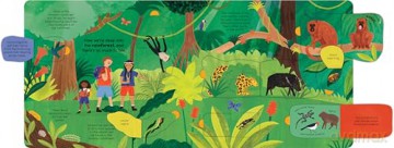 A Walk in the Rainforest: A lift-the-flap nature book - Ladybird [KSIĄŻKA]