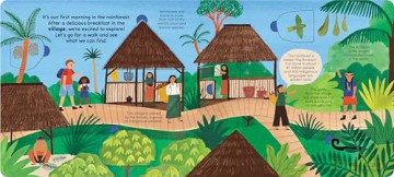 A Walk in the Rainforest: A lift-the-flap nature book - Ladybird [KSIĄŻKA]