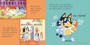 Bluey: Daddy Robot: A funny board book for kids - Bluey [KSIĄŻKA]