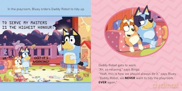Bluey: Daddy Robot: A funny board book for kids - Bluey [KSIĄŻKA]