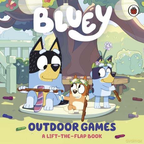Bluey: Outdoor Games: A Lift-the-Flap Book - Bluey [KSIĄŻKA]