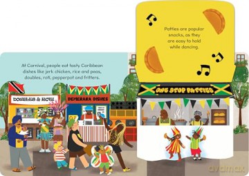 First Festivals: Carnival: A Lift-The-Flap Book - Ladybird [KSIĄŻKA]