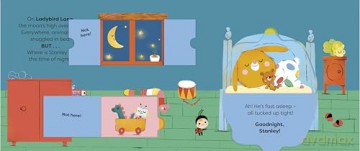 Ladybird Lane: Stanley's Bedtime: A lift-the-flap storybook - Nora Dare [KSIĄŻKA]