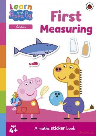 Learn with Peppa: First Measuring sticker activity book - Peppa Pig [KSIĄŻKA]