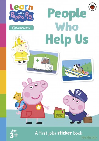 Learn with Peppa: People Who Help Us Sticker activity book - Peppa Pig [KSIĄŻKA]