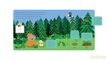 Learn with Peppa: Peppa's Animal Habitats: A lift-the-flap board book - Peppa Pig [KSIĄŻKA]
