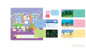 Learn with Peppa: Peppa's Animal Habitats: A lift-the-flap board book - Peppa Pig [KSIĄŻKA]