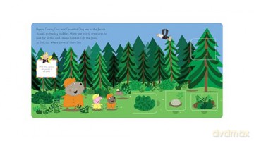 Learn with Peppa: Peppa's Animal Habitats: A lift-the-flap board book - Peppa Pig [KSIĄŻKA]