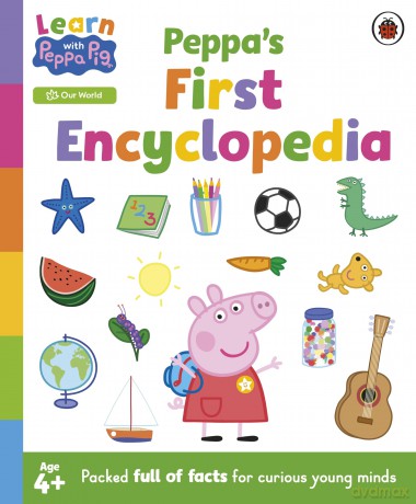 Learn with Peppa: Peppa's First Encyclopedia - Peppa Pig [KSIĄŻKA]