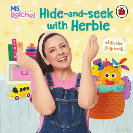 Ms Rachel: Hide and Seek with Herbie: A Lift-the-Flap Book - Ms Rachel [KSIĄŻKA]
