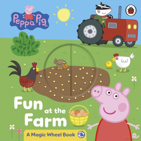 Peppa Pig: Fun at the Farm: A Magic Wheel Book - Peppa Pig [KSIĄŻKA]