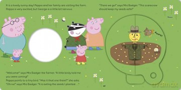 Peppa Pig: Fun at the Farm: A Magic Wheel Book - Peppa Pig [KSIĄŻKA]