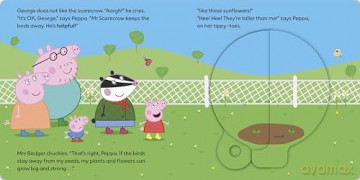 Peppa Pig: Fun at the Farm: A Magic Wheel Book - Peppa Pig [KSIĄŻKA]