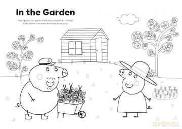 Peppa Pig: Peppa's Days of Fun Bumper Colouring Book - Peppa Pig [KSIĄŻKA]