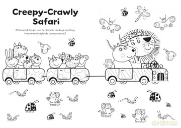 Peppa Pig: Peppa's Days of Fun Bumper Colouring Book - Peppa Pig [KSIĄŻKA]
