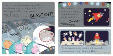Peppa Pig: Peppa's Moon Adventure - Peppa Pig [KSIĄŻKA]