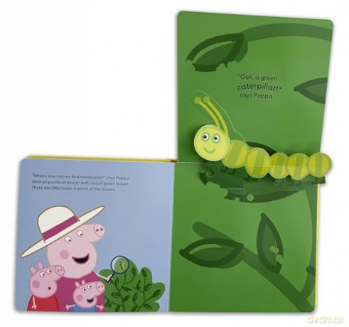 Peppa Pig: Peppa's Pop-Up Minibeasts - Peppa Pig [KSIĄŻKA]