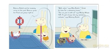 Peppa Pig: Peppa's Swimming Lesson: A lift-the-flap book - Peppa Pig [KSIĄŻKA]