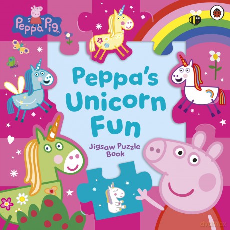 Peppa Pig: Peppa's Unicorn Fun Jigsaw Puzzle Book - Peppa Pig [KSIĄŻKA]