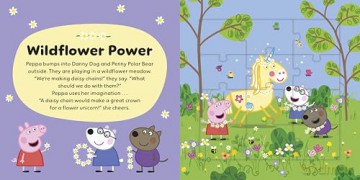 Peppa Pig: Peppa's Unicorn Fun Jigsaw Puzzle Book - Peppa Pig [KSIĄŻKA]