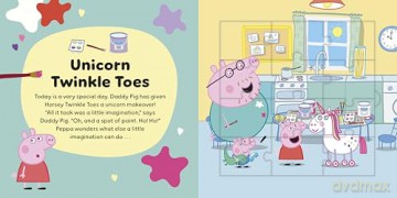 Peppa Pig: Peppa's Unicorn Fun Jigsaw Puzzle Book - Peppa Pig [KSIĄŻKA]